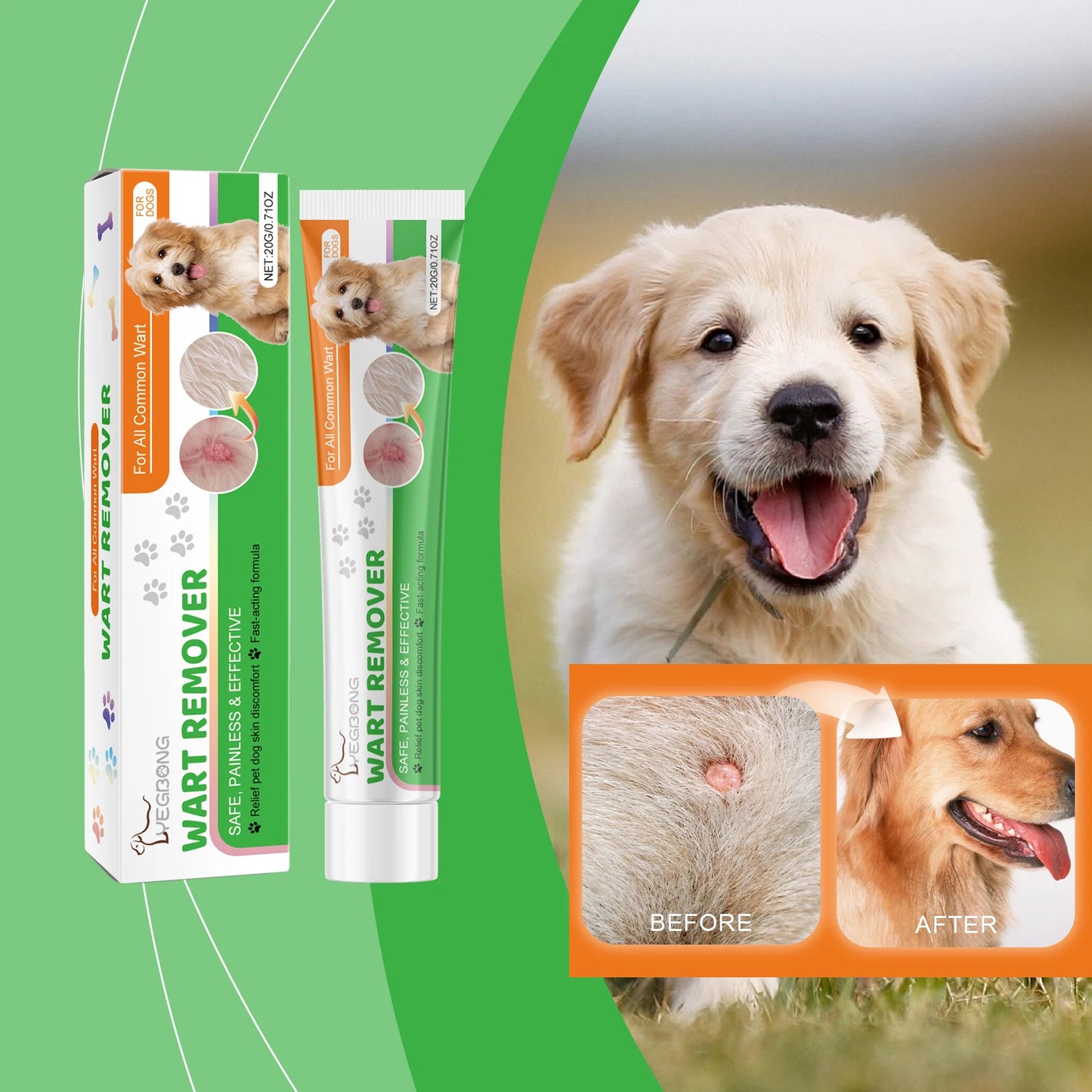 Natural Soothing Skin, Nose & Paw Balm for Dogs & Cats – 20g