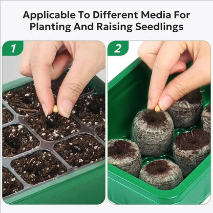 Seed Starter Tray Kit with Humidity Dome
