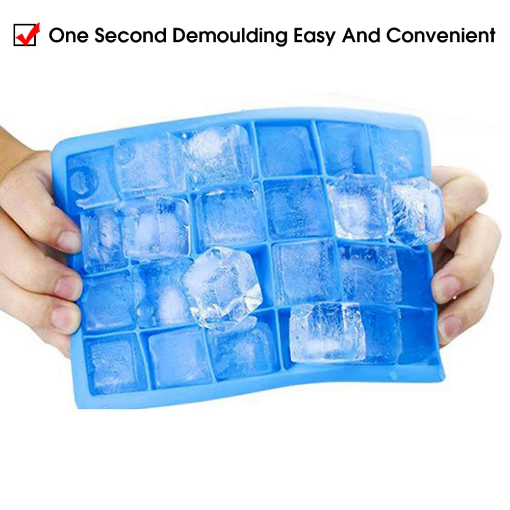 24-Cube Silicone Ice Tray