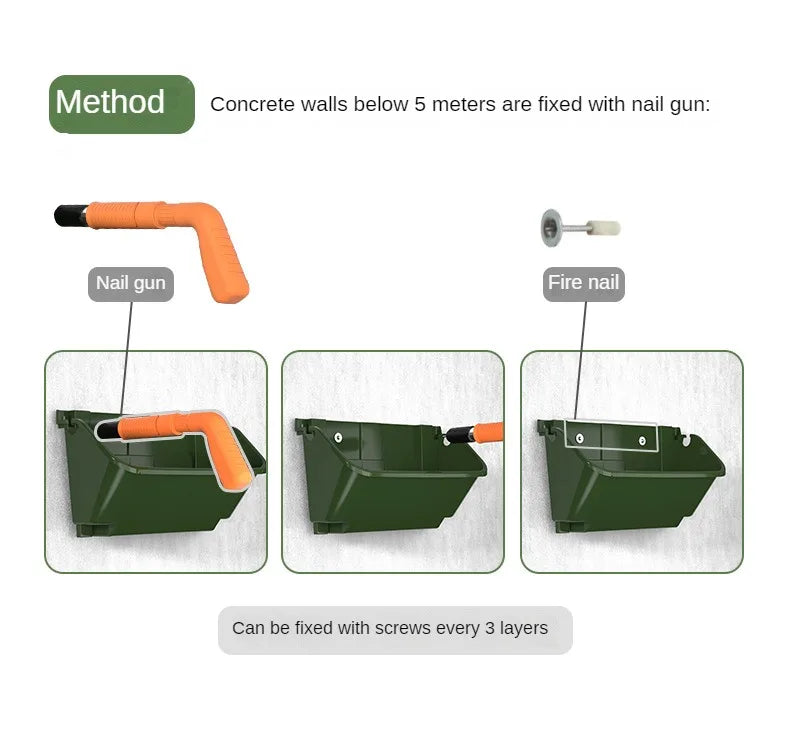 Vertical Wall Planter Growing System