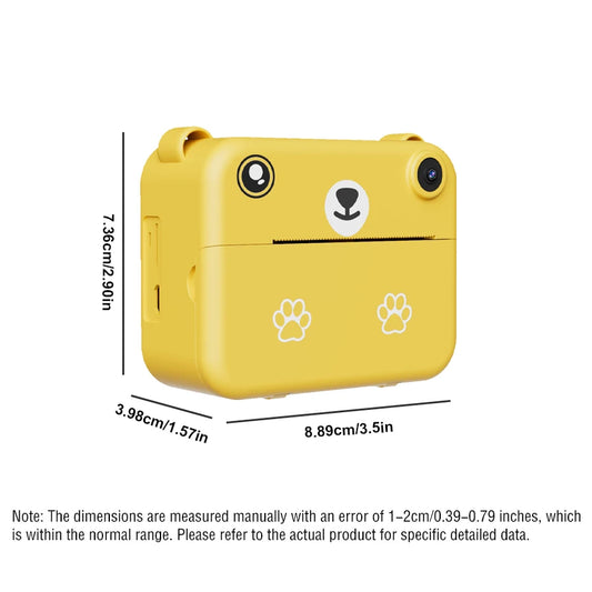 Kids Digital Instant Print Camera with 1080P Video