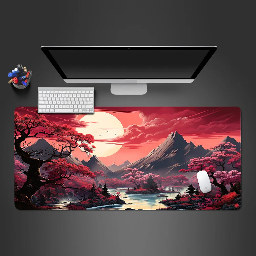 Sakura Landscape XXL Desk Mat Mouse Pad