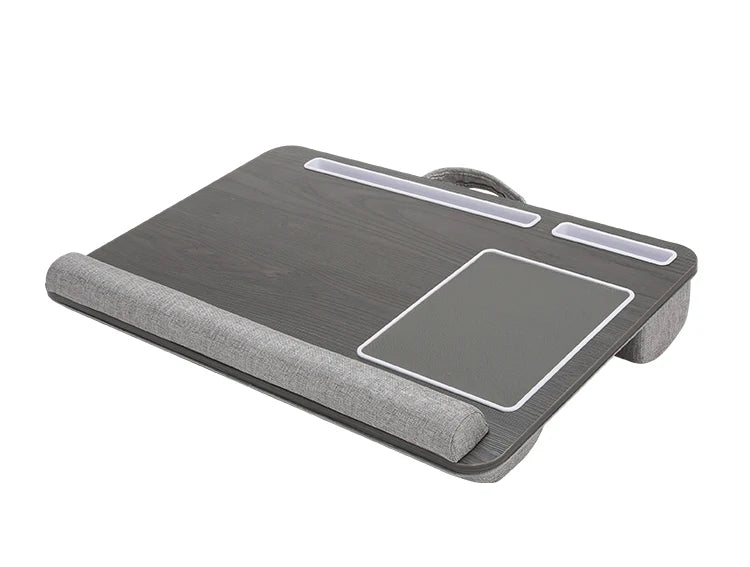 Multi-Purpose Bamboo Laptop Desk with Mouse Pad Groove