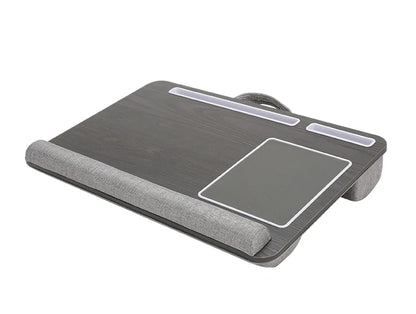 Multi-Purpose Bamboo Laptop Desk with Mouse Pad Groove
