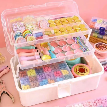 2/3 Layer Plastic Storage Box Organizer