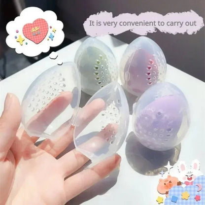 Travel Cosmetic Sponge Box