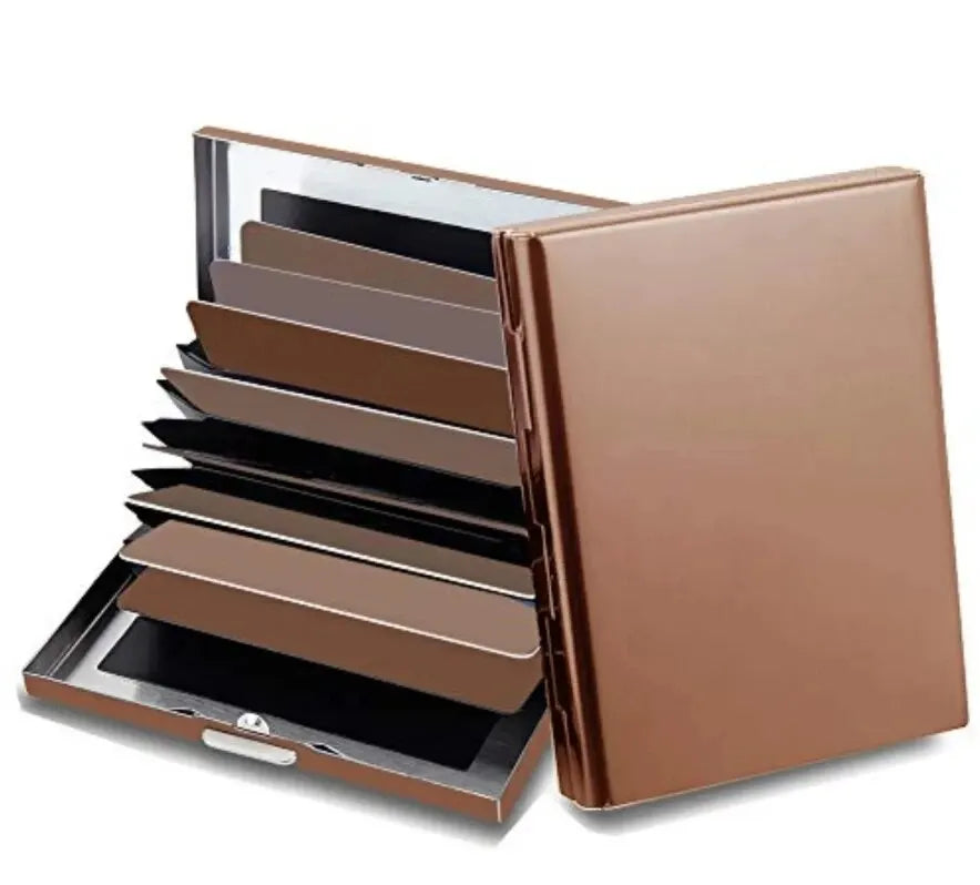 Stainless Steel RFID Blocking Credit Card Holder