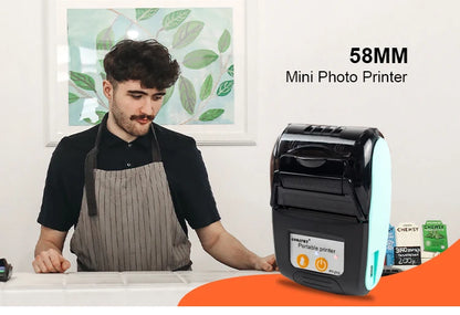 58mm Wireless Inkless POS Receipt Printer