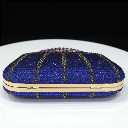 Luxury Rhinestone Evening Clutch Bag