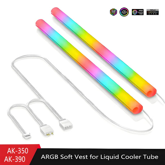 Flexible 5V ARGB Neon Tube Light for PC Cooling Systems