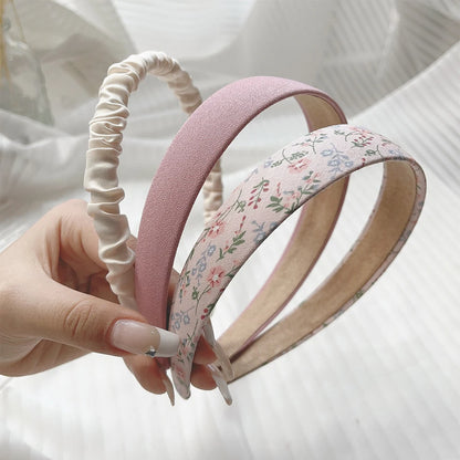 Flower Pearl Hair Bands Set