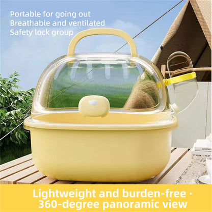 Portable Transparent Small Pet Travel Carrier
