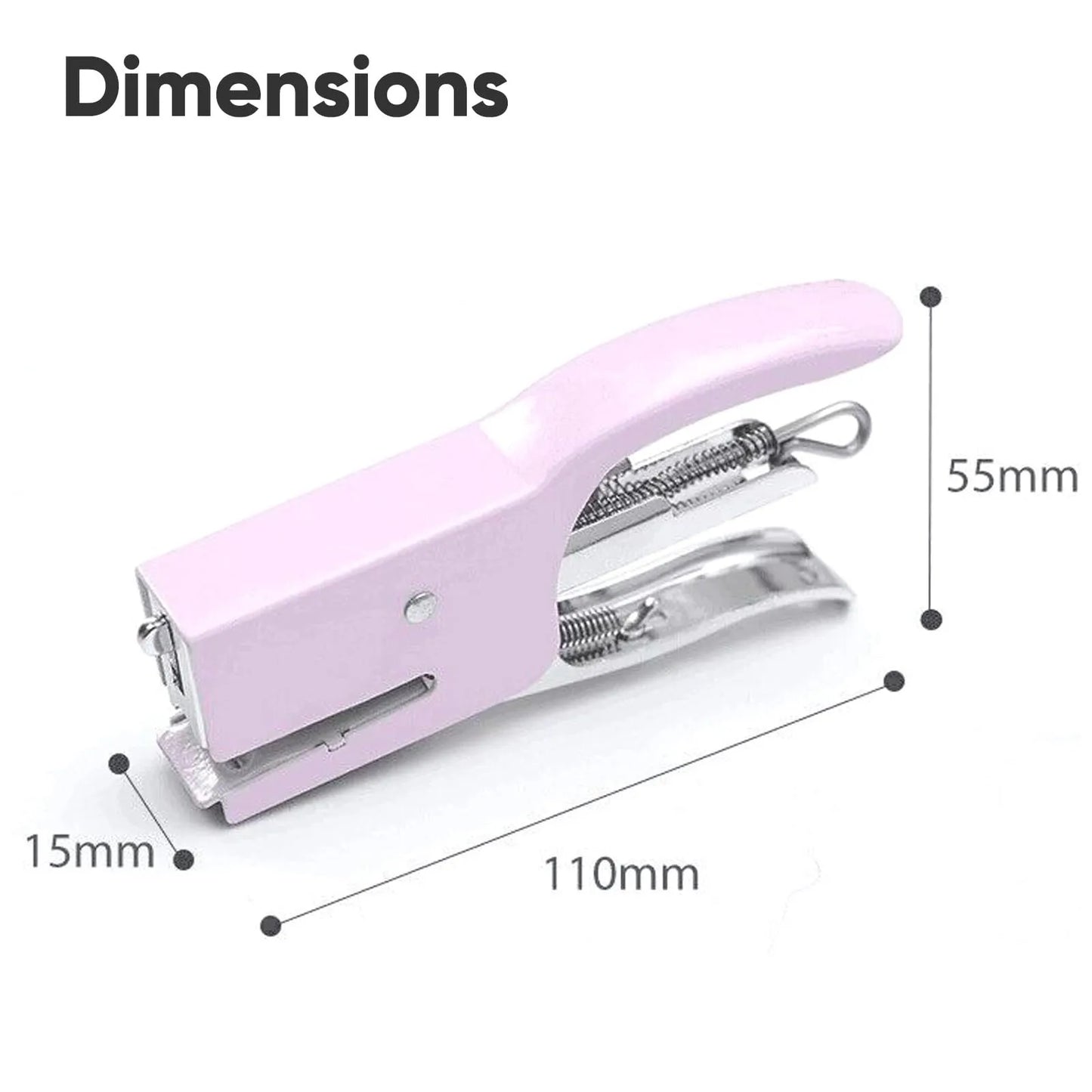 Portable Mini Desk Stapler with 750 Staples