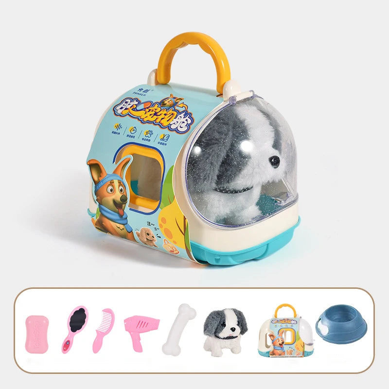 Electronic Walking Plush Puppy Toy