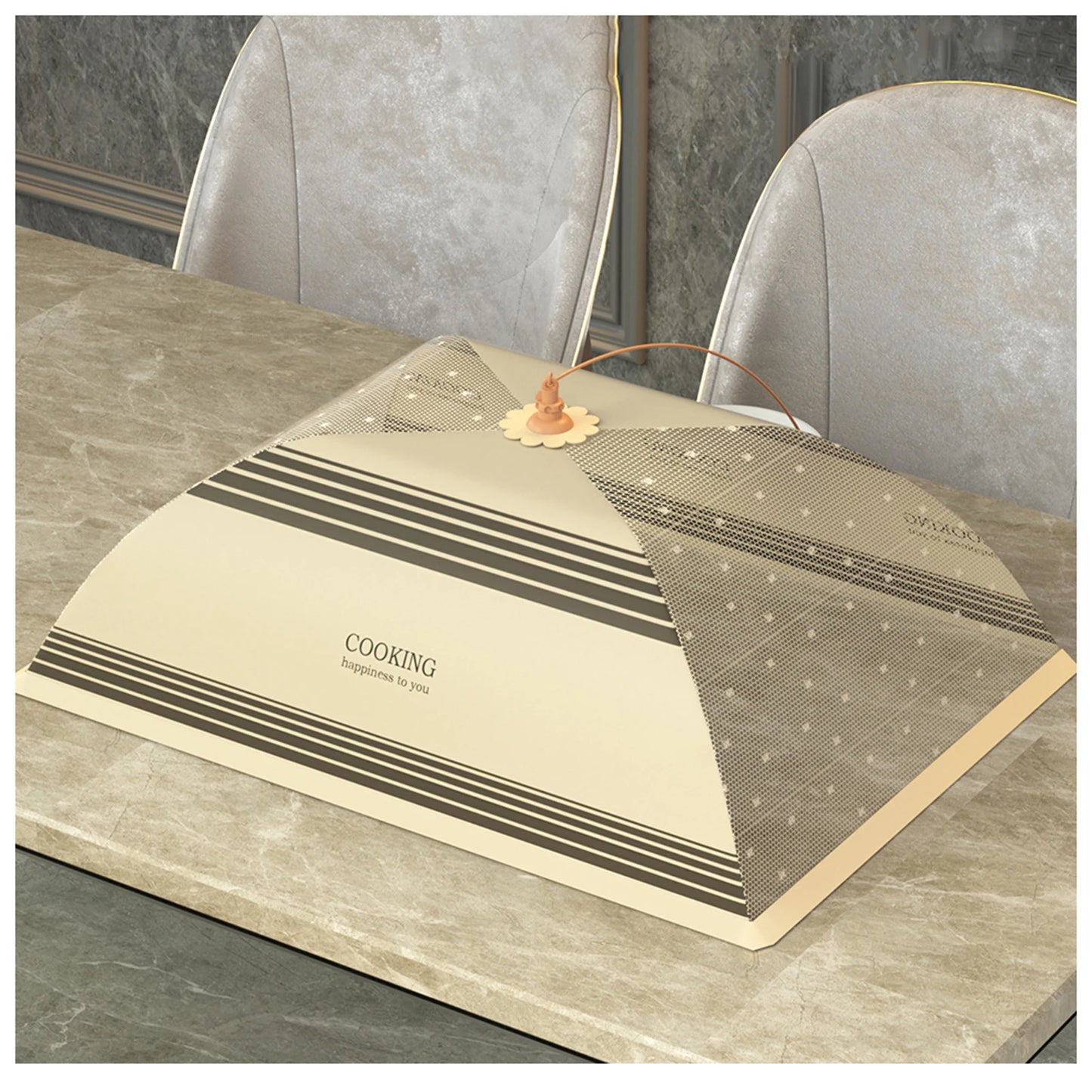Foldable Mesh Food Cover for Table Protection