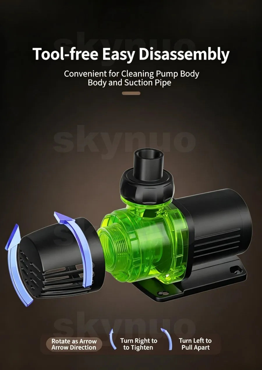 Jecod Smart WiFi & Bluetooth DC Submersible Water Pump