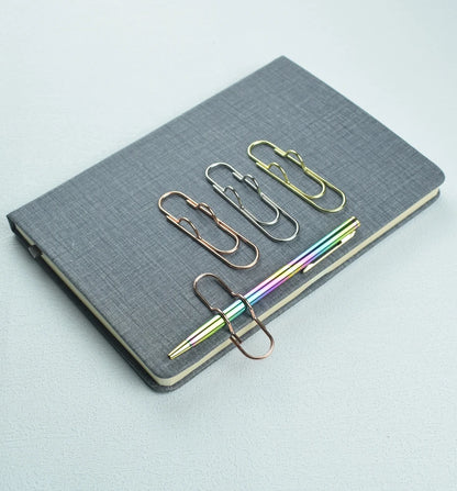 Multi-Function Metal Paper Clip Set