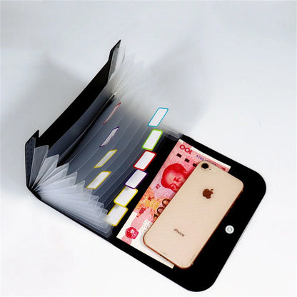 A6 Expandable Accordion File Folder with Index Labels