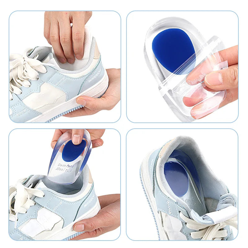 Silicone Heel Cushion Half Insoles