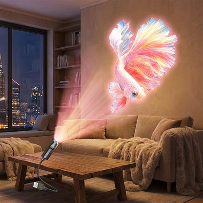 Marine Life Projection Night Light