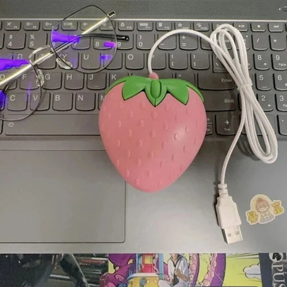 Pink Wired Gaming Mouse
