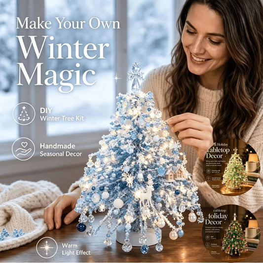 LED DIY Beaded Holiday Tree Kit