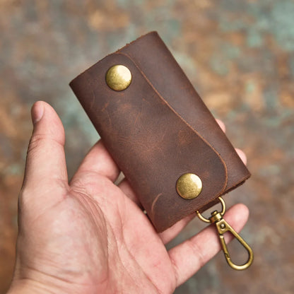 Leather Cowhide Key Case