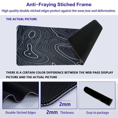 Extended Gaming Desk Mat