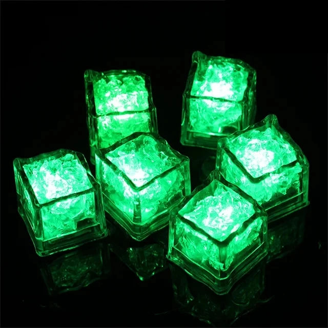 LED Reusable Light Up Ice Cubes