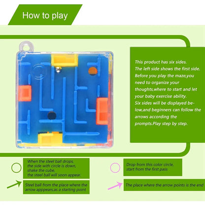 Mini 3D Maze Magic Cube Puzzle
