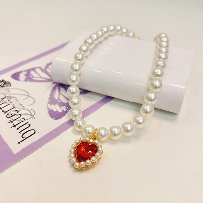 Princess Pearl Pet Collar
