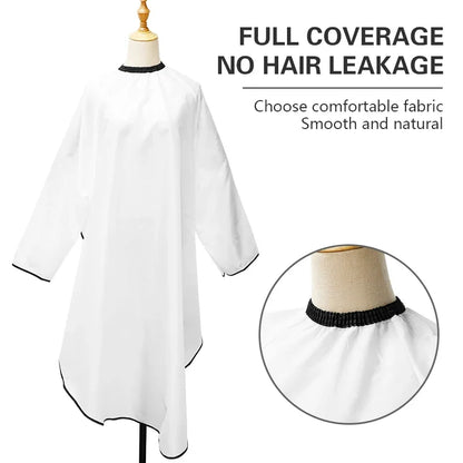 Sleeved Barber Hair Cutting Cape