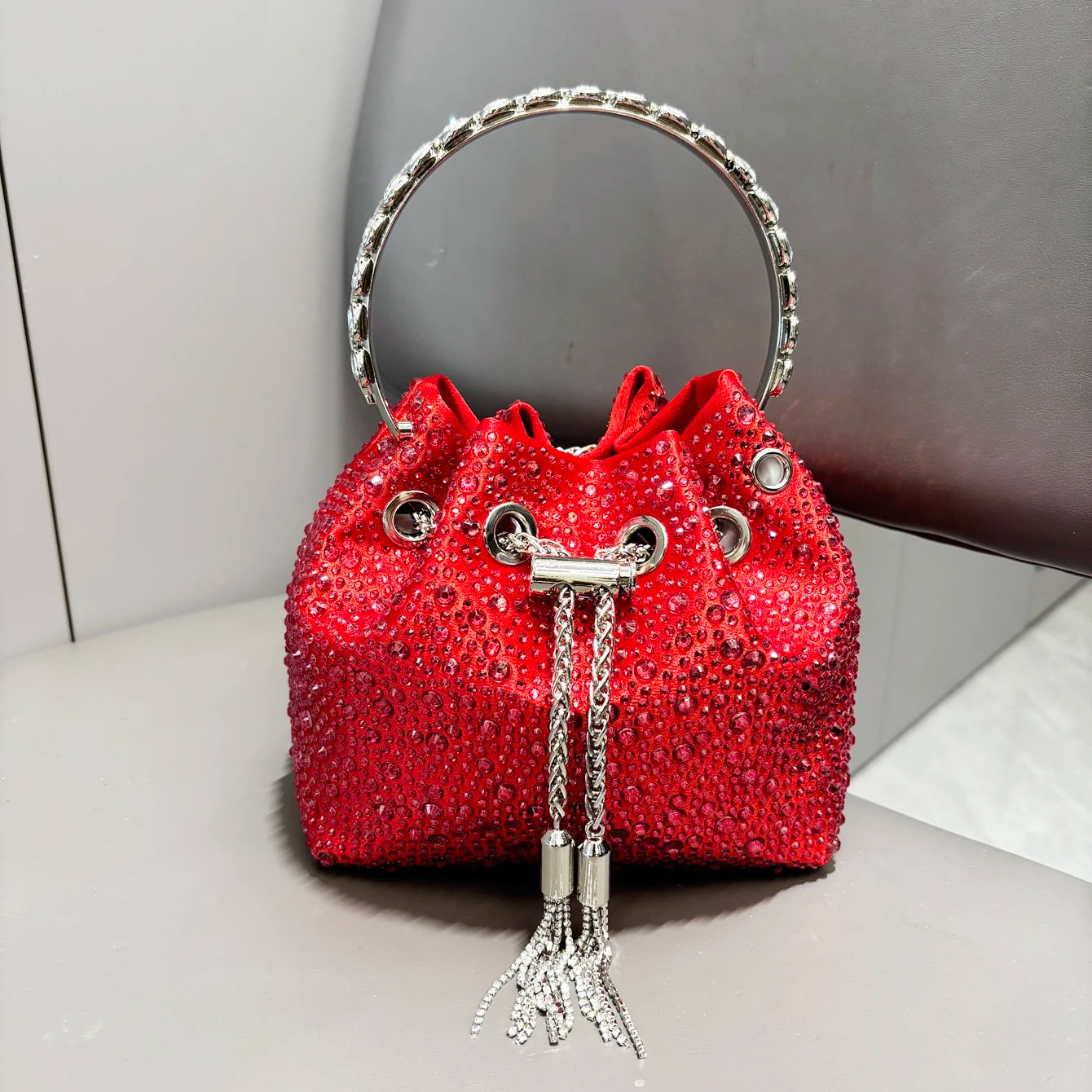 Rhinestones Evening Clutch Bag