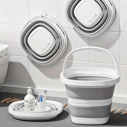 Collapsible Folding Bucket with Handle