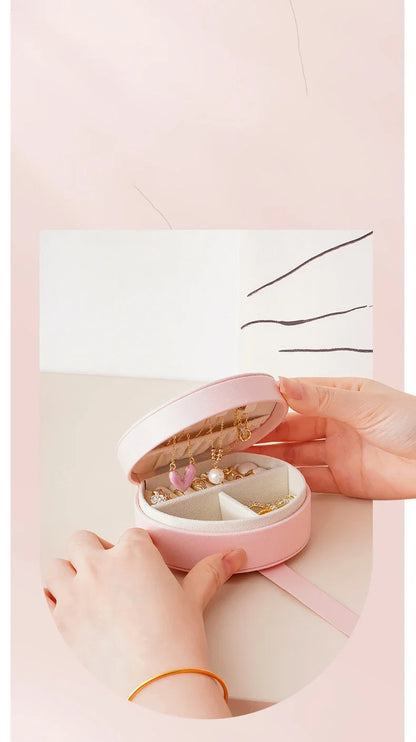 Mini Travel Jewelry Organizer Case