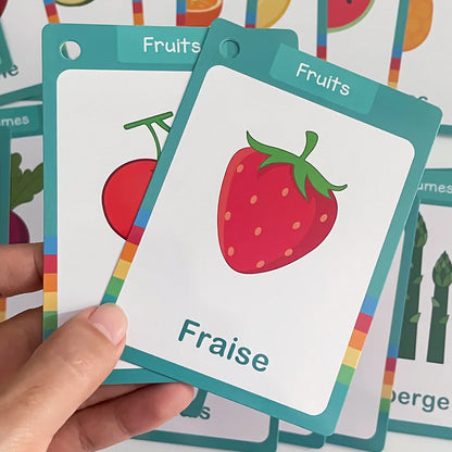 French Vocabulary Learning Cards
