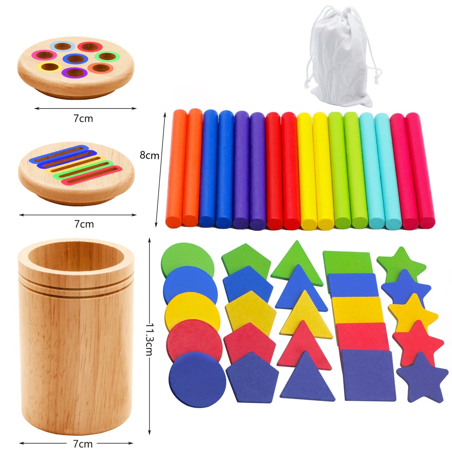 Wooden Matching Toy