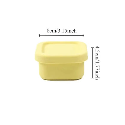 Silicone Baby Food Storage Container with Lid