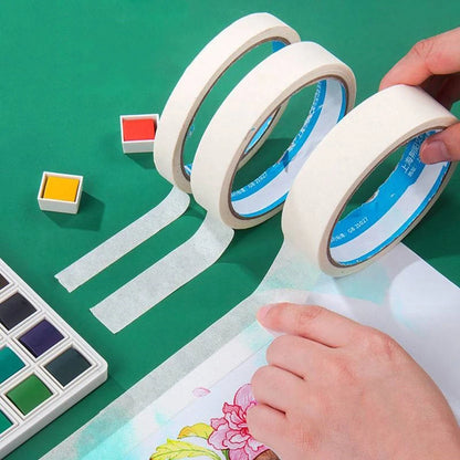 Writable White Masking Tape Roll