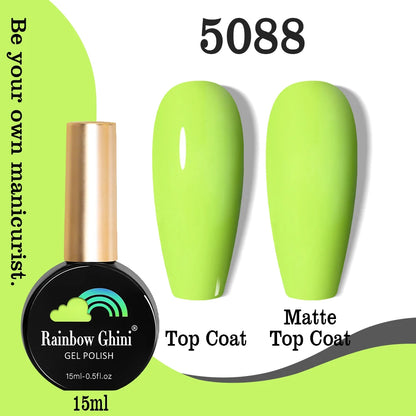 Rainbow Ghini 15ML HEMA & TPO Free Gel Nail Polish