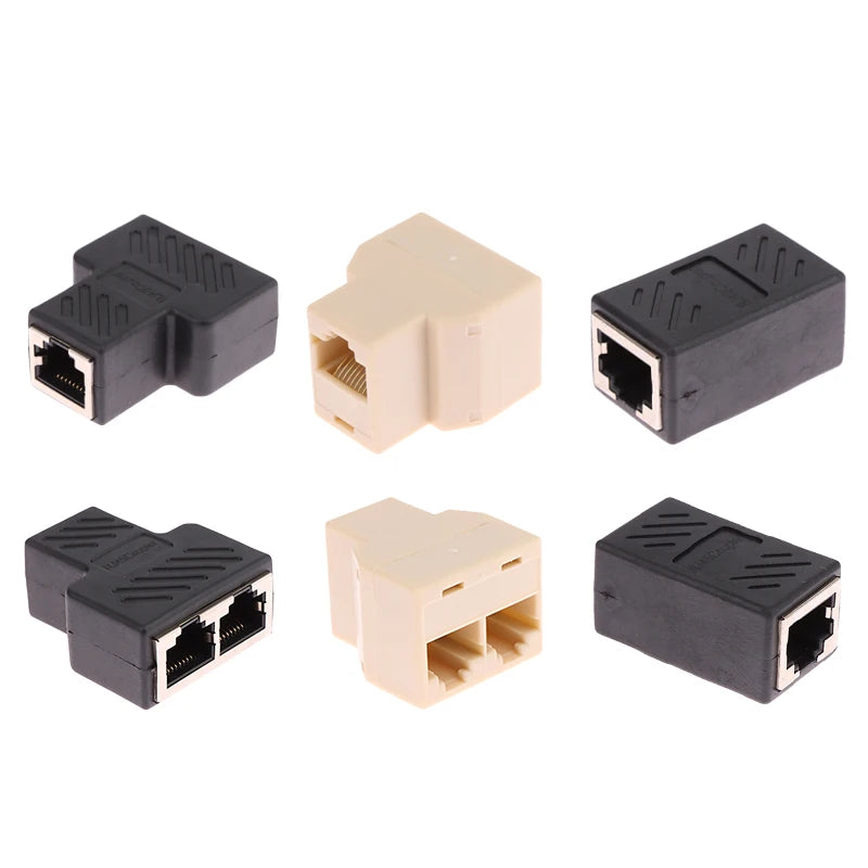 RJ45 Ethernet Network Coupler Adapter