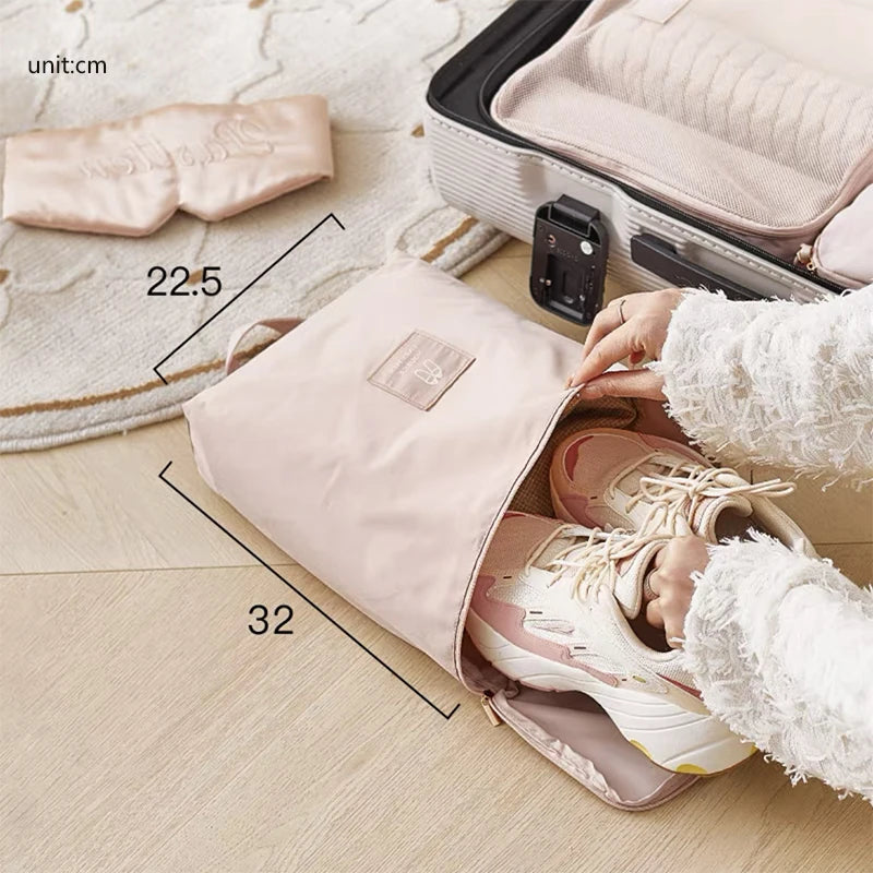 Portable Waterproof Travel Shoe Organizer Bag
