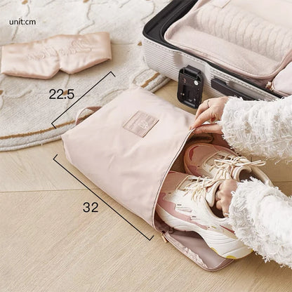 Portable Waterproof Travel Shoe Organizer Bag