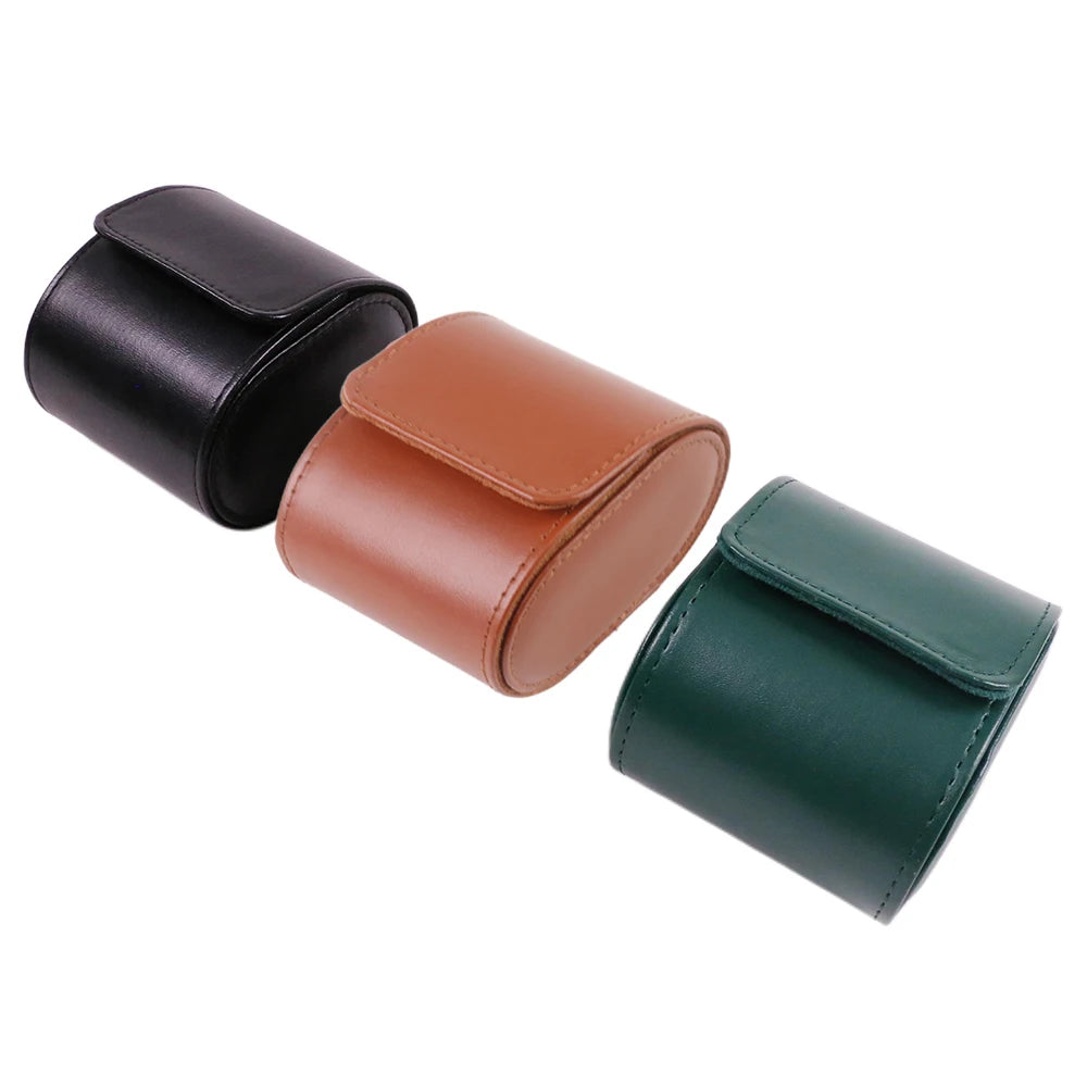 Single Watch Storage Case with Protective Cushion