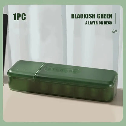 Cable Storage Box with Compartments Organizer