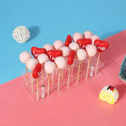 Clear Acrylic Cake Pop Display Stand
