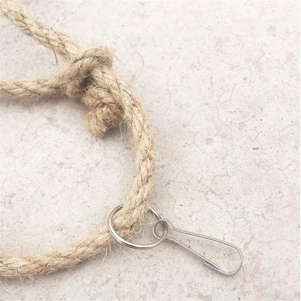 Bird Climbing Rope Net & Wooden Ladder Toy Set