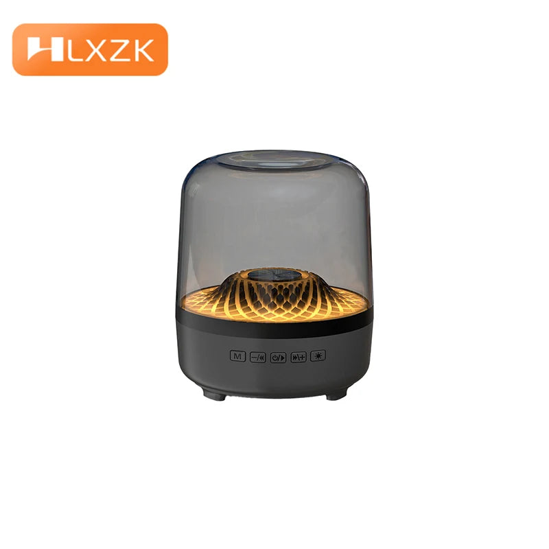 Portable Bluetooth 5.0 Wireless Speaker with Ambient Light
