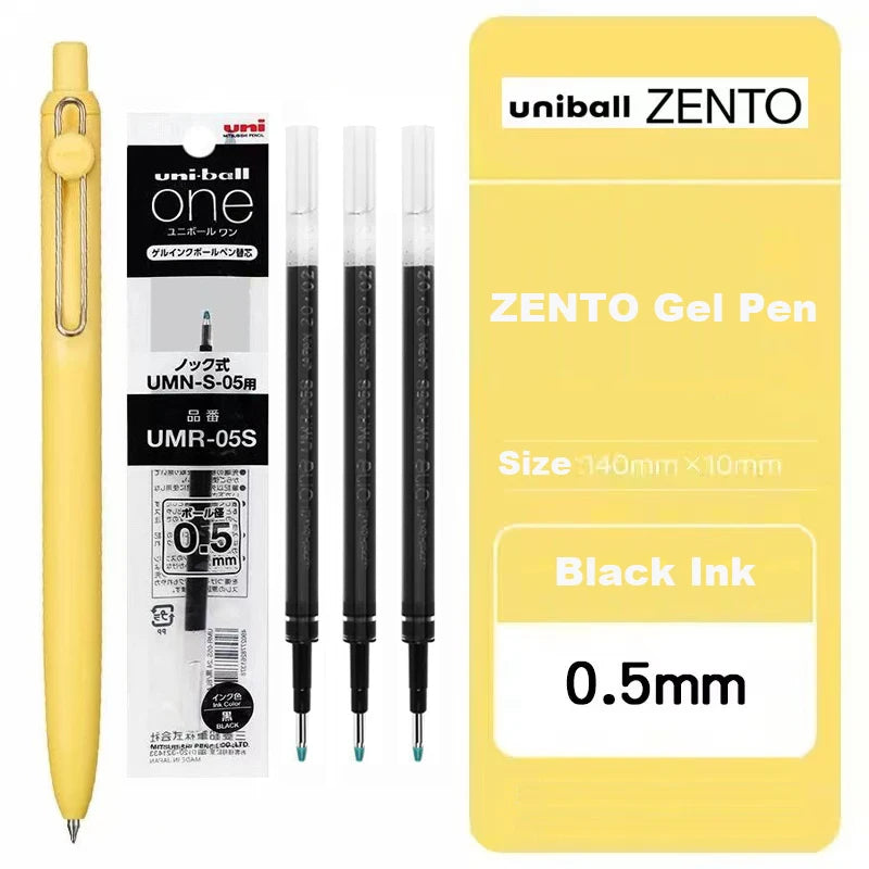Uni ZENTO Gel Pen – Smooth Rollerball Writing Pen
