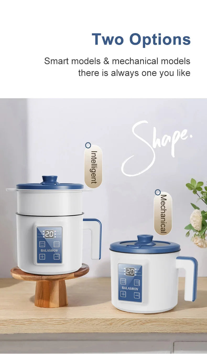 Mini Rice Cooker Steamer